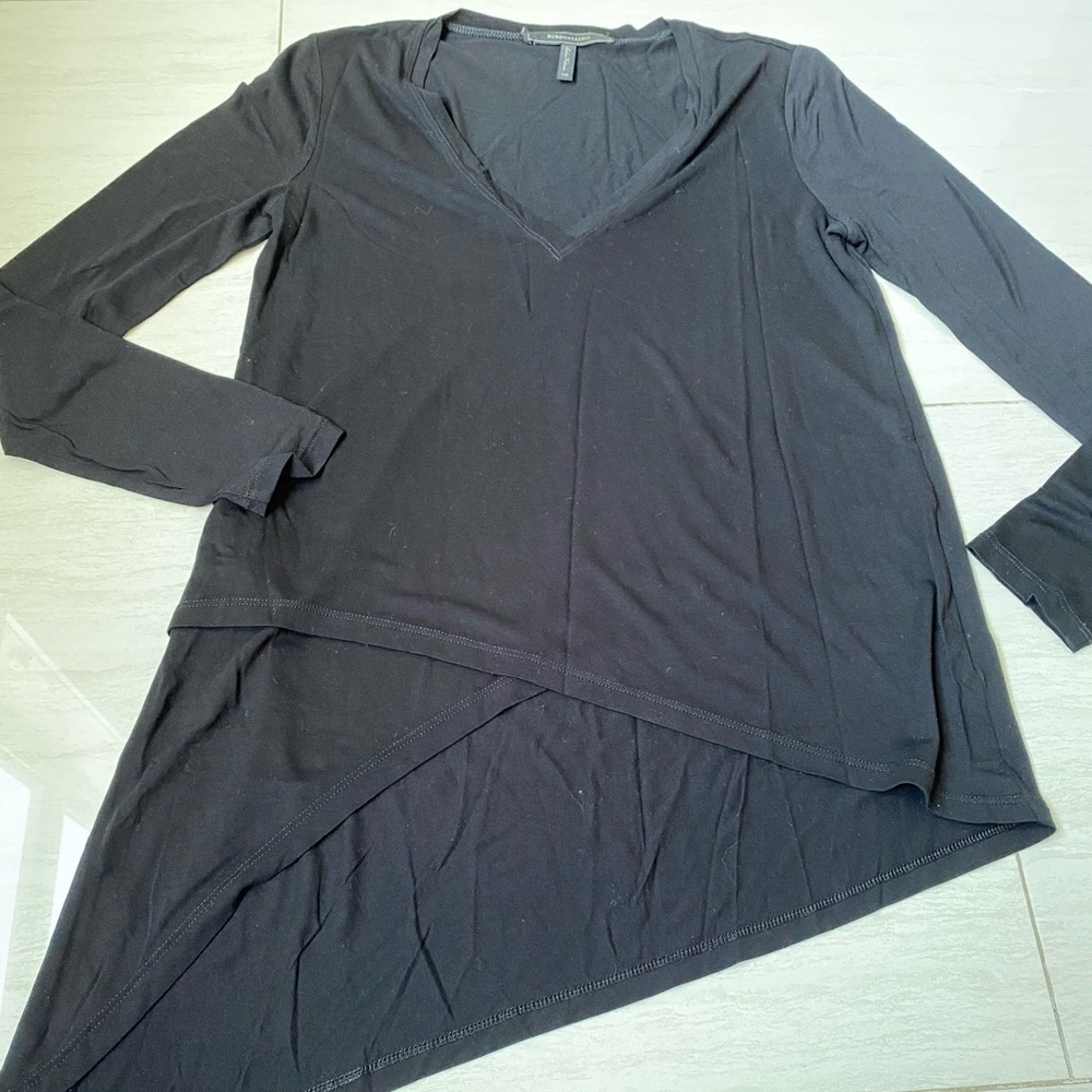 BCBG asymmetrical top